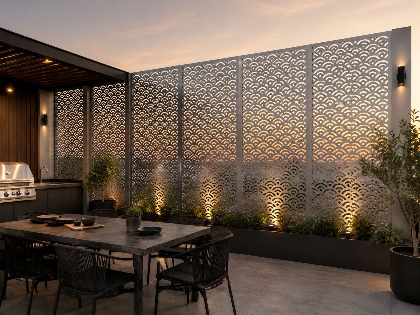 Celosía Metálica Landing